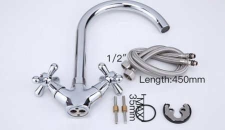 Смеситель для кухни Frap H25 F4025 Хром 