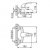 Смеситель для ванны Frap H02 F3002-B Хром 