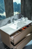 Тумба с раковиной Capolda 100 latte