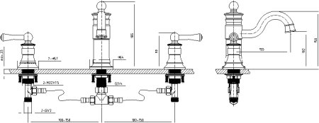 Смеситель Timo Adelia 6021/00F хром, для раковины 