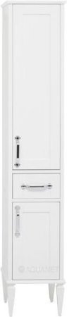 Шкаф-пенал для ванной Aquanet Денвер 36 R белый 
