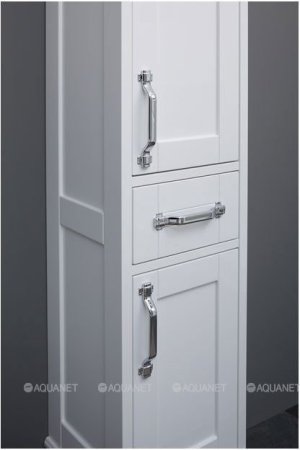 Шкаф-пенал для ванной Aquanet Денвер 36 R белый 