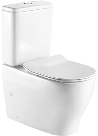 Унитаз компакт Azario AZ-2154 с бачком и сиденьем Микролифт 
