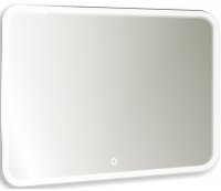 Зеркало Azario Стив New 80 LED-00002377 с подсветкой с сенсорным выключателем с подогревом с часами с Bluetooth