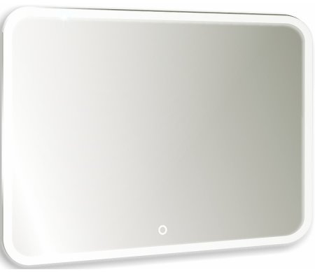 Зеркало Azario Стив New 80 LED-00002377 с подсветкой с сенсорным выключателем с подогревом с часами с Bluetooth 