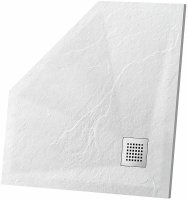 Душевой поддон из искусственного камня Vincea 100x100 VST-4SP1010W Белый матовый