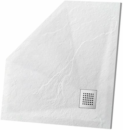 Душевой поддон из искусственного камня Vincea 100x100 VST-4SP1010W Белый матовый 