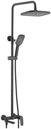 Душевая система Shevanik S8536H, черный 