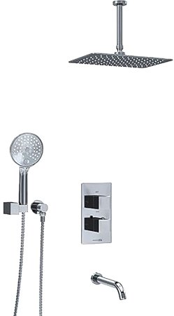 Душевая система WasserKRAFT Alme A171568 Thermo с термостатом Хром 