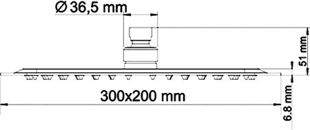 Душевая система WasserKRAFT Alme A171568 Thermo с термостатом Хром 