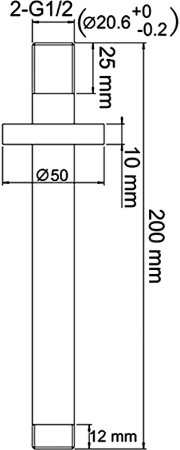 Душевая система WasserKRAFT Alme A171568 Thermo с термостатом Хром 