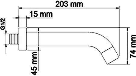 Душевая система WasserKRAFT Alme A171568 Thermo с термостатом Хром 