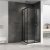 Душевой уголок Abber Schwarzer Diamant 100х100 AG02100BH профиль Черный стекло прозрачное 