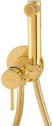 Гигиенический душ со смесителем Migliore Fortis Gold 31554 (30454) Золото 