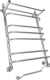 Полотенцесушитель электрический ДВИН FQ Electro лесенка с полкой 80/60, ТЭН справа, хром 