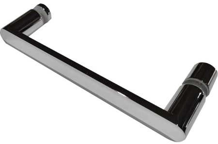 Душевая дверь Abber Sonnenstrand 100 AG04100MS профиль Хром стекло матовое 