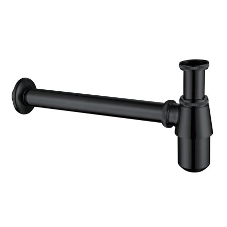 Сифон для раковины ABBER AF0032B черный матовый 