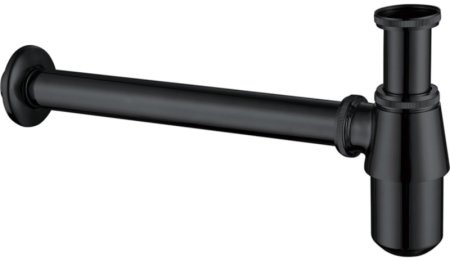 Сифон для раковины ABBER AF0032B черный матовый 