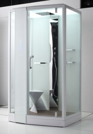 Душевая кабина Orans SR-89105LS белая, с баней 