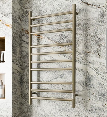 Полотенцесушитель электрический (лесенка) Bauedge Stil DB-0029, 50x100 см 