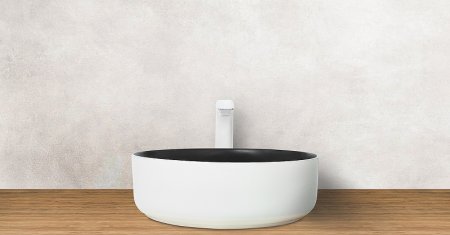 Раковина-чаша WeltWasser Elbach M3134 WB 35 10000004523 Белая Черная 