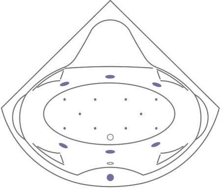 Акриловая ванна Excellent Konsul WAEX.KON15.RELAX 150x150 
