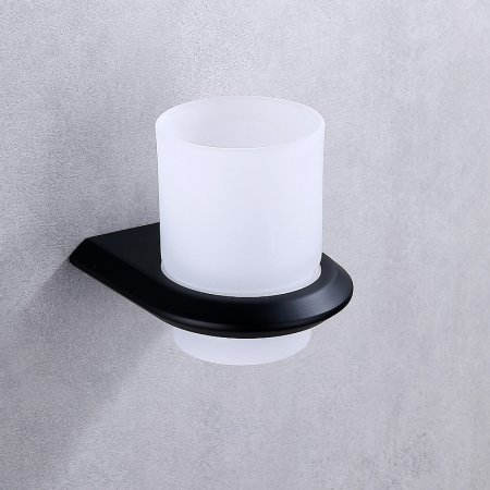 Стакан для зубных щеток ABBER Nord AA1556B черный матовый 