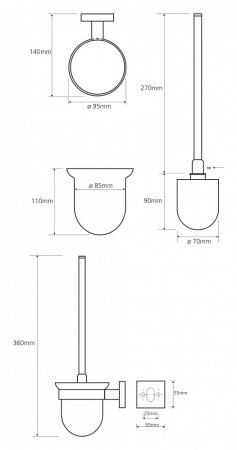 Ершик Bemeta Beta 132113017 