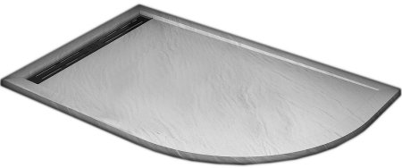 Душевой поддон из искусственного камня WeltWasser WW TRR 12080 STONE-WT L 120x80 10000004361 Белый 