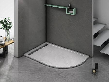 Душевой поддон из искусственного камня WeltWasser WW TRR 12080 STONE-WT L 120x80 10000004361 Белый 