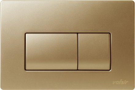 Кнопка смыва Valsir P1 VS0871340 золото матовое 