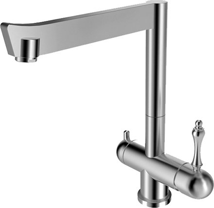 Смеситель для кухонной мойки Zorg Inox Lora 