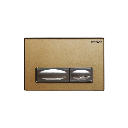 Кнопка смыва Creavit GP4008.00 золото 