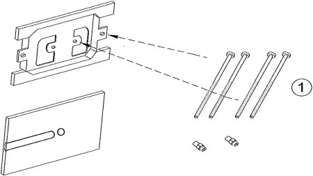 Кнопка смыва Jacob Delafon E4326-38R хром/велюр 