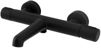Смеситель для ванны BelBagno Uno UNO-VASM-NERO Черный матовый