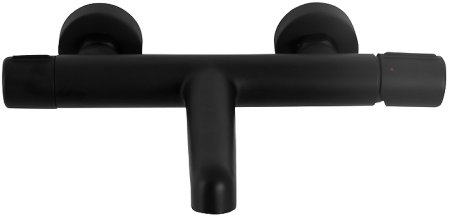 Смеситель для ванны BelBagno Uno UNO-VASM-NERO Черный матовый 