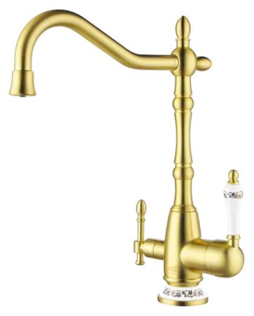 Смеситель для кухонной мойки Zorg Clean Water ZR 312 YF-50-BR light 