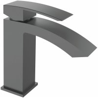 Смеситель для раковины Rose R15T R1501T, оружейная сталь