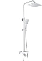 Душевая система с термостатом Rose R3536, хром Душевая система с термостатом Rose R3536, хром