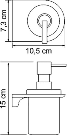 Дозатор WasserKRAFT Kammel K-8399 