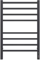 Полотенцесушитель электрический Terminus Ватикан П8 50х80 КС, черный муар