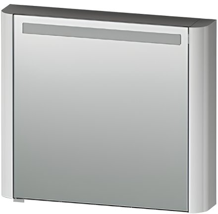 Зеркальный шкаф AM.PM Sensation 80 R M30MCR0801FG с подсветкой Серый шелк 