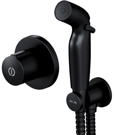 Гигиенический душ со смесителем AM.PM X-Joy F40P85A22 Черный 