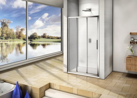 Душевая дверь в нишу Good Door Orion WTW-100-G-CH 