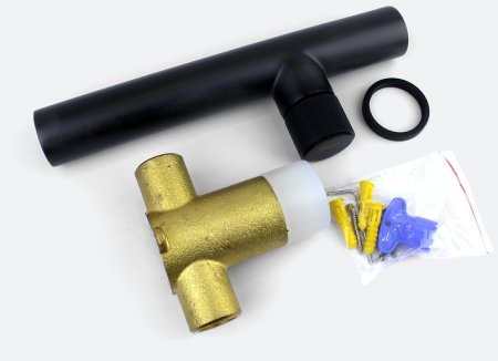 Смеситель для раковины Bronze de Luxe Avantgarde 2021H Черный 