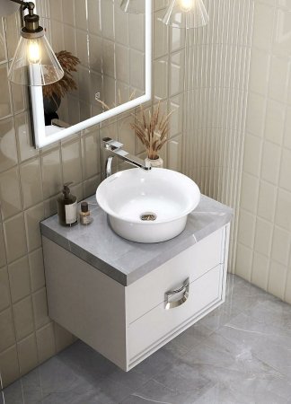 Раковина-чаша Kerama Marazzi Canaletto 40 CN.wb.40 Белая глянцевая 