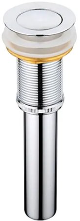 Донный клапан Frap F66 click-clack Хром 