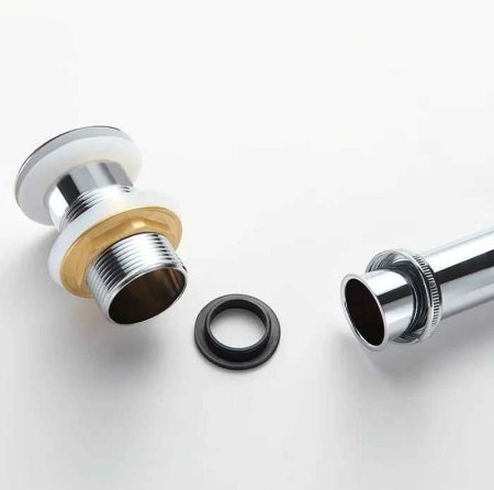 Донный клапан Frap F66 click-clack Хром 