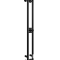 Полотенцесушитель электрический Двин X neo 120 см. чёрный матовый