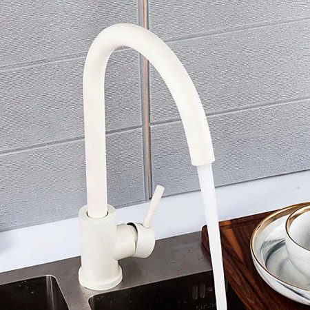 Смеситель для кухни Frap F40899-1 Белый 